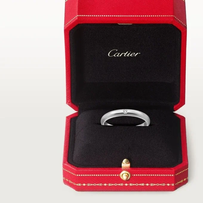 1895 Wedding Band – Platinum, Diamond – Cartier