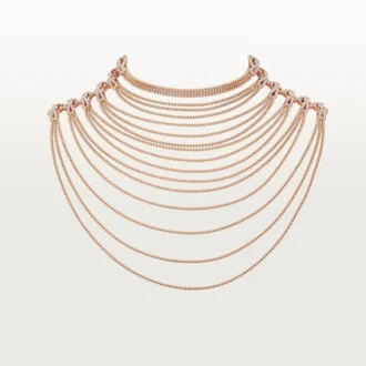 Agrafe Necklace, Semi-Paved