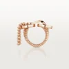 Agrafe Ring, Half-Paved