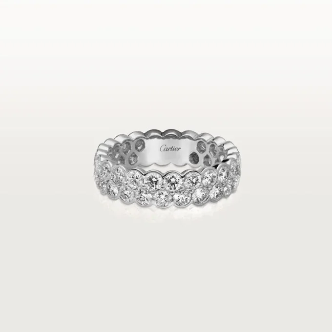 Broderie De Cartier Wedding Band – White Gold, Diamonds – Cartier Broderie De Cartier Wedding Band – White Gold, Diamonds – Cartier