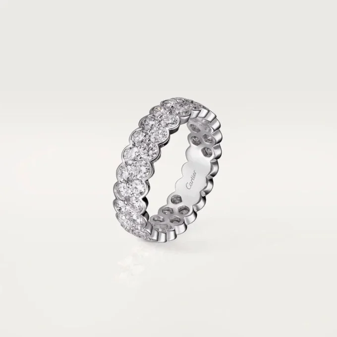 Broderie De Cartier Wedding Band – White Gold, Diamonds – Cartier Broderie De Cartier Wedding Band – White Gold, Diamonds – Cartier