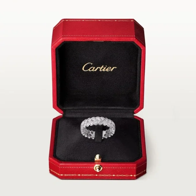 Broderie De Cartier Wedding Band – White Gold, Diamonds – Cartier Broderie De Cartier Wedding Band – White Gold, Diamonds – Cartier