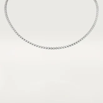 C De Cartier Necklace – White Gold, Diamonds – Cartier
