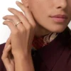 C De Cartier Wedding Band, 3 Mm Width, 1 Diamond