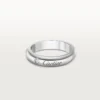 C De Cartier Wedding Band, 4 Mm Width, 1 Diamond