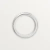 C De Cartier Wedding Band, 4 Mm Width, 1 Diamond