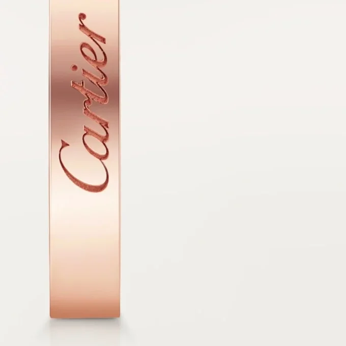 C De Cartier Wedding Band – Pink Gold – Cartier C De Cartier Wedding Band – Pink Gold – Cartier