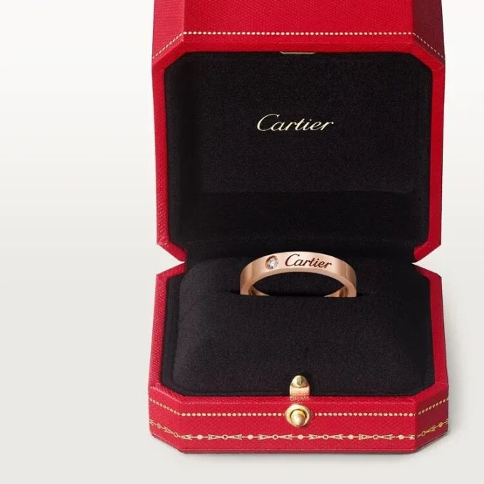 C De Cartier Wedding Band – Pink Gold, Diamond – Cartier C De Cartier Wedding Band – Pink Gold, Diamond – Cartier