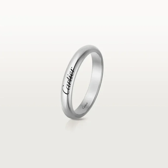 C De Cartier Wedding Band – Platinum – Cartier C De Cartier Wedding Band – Platinum – Cartier