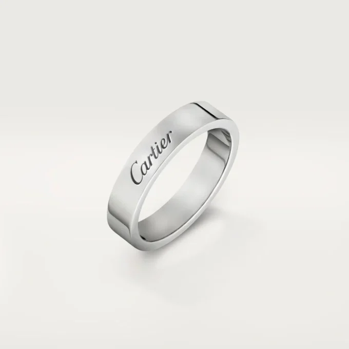 C De Cartier Wedding Band – Platinum – Cartier C De Cartier Wedding Band – Platinum – Cartier