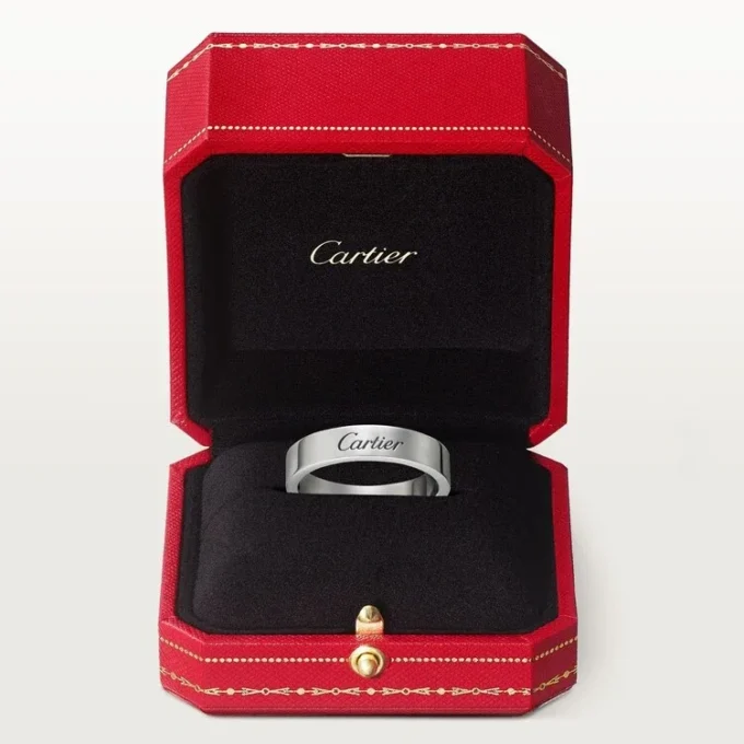 C De Cartier Wedding Band – Platinum – Cartier C De Cartier Wedding Band – Platinum – Cartier