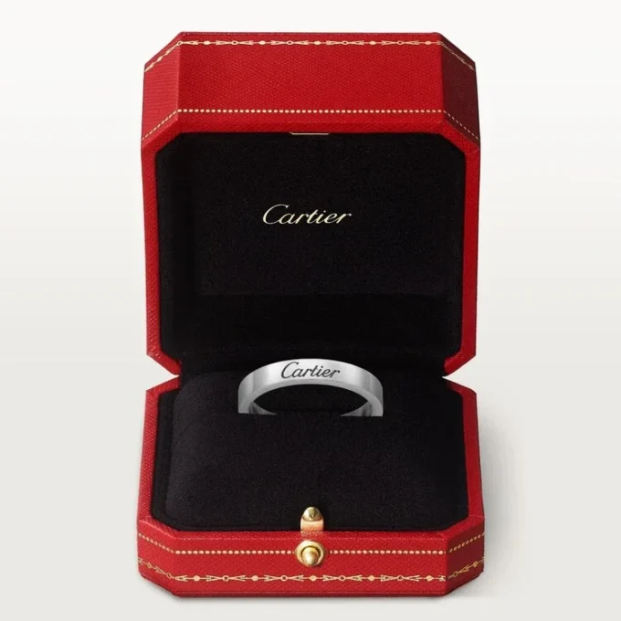 C De Cartier Wedding Band – Platinum – Cartier C De Cartier Wedding Band – Platinum – Cartier