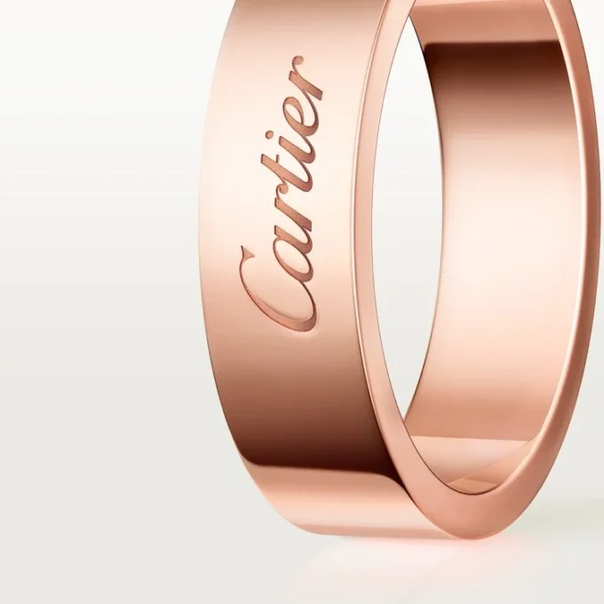 C De Cartier Wedding Ring, 5 Mm Width C De Cartier Wedding Ring, 5 Mm Width
