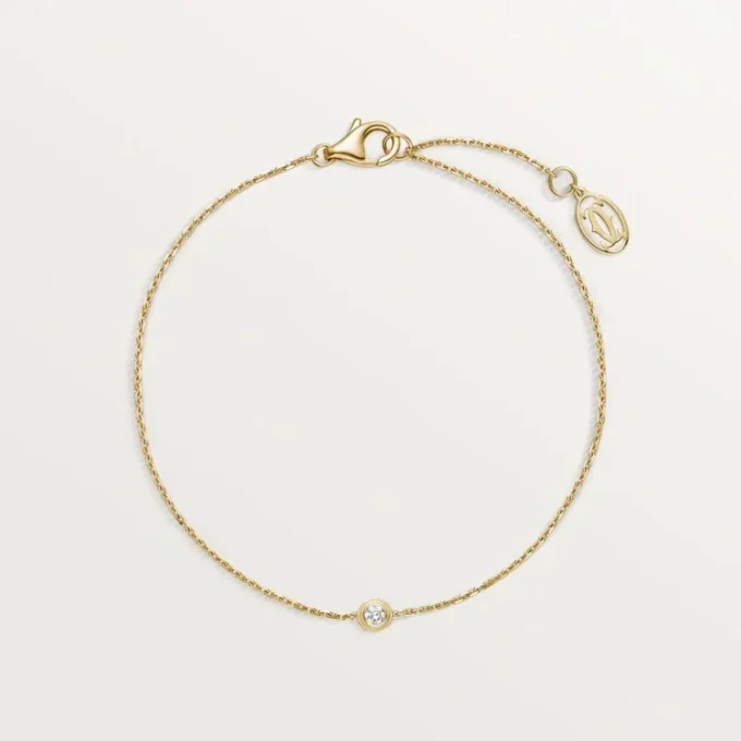 Cartier D’amour Bracelet, Diamond, Mini Model