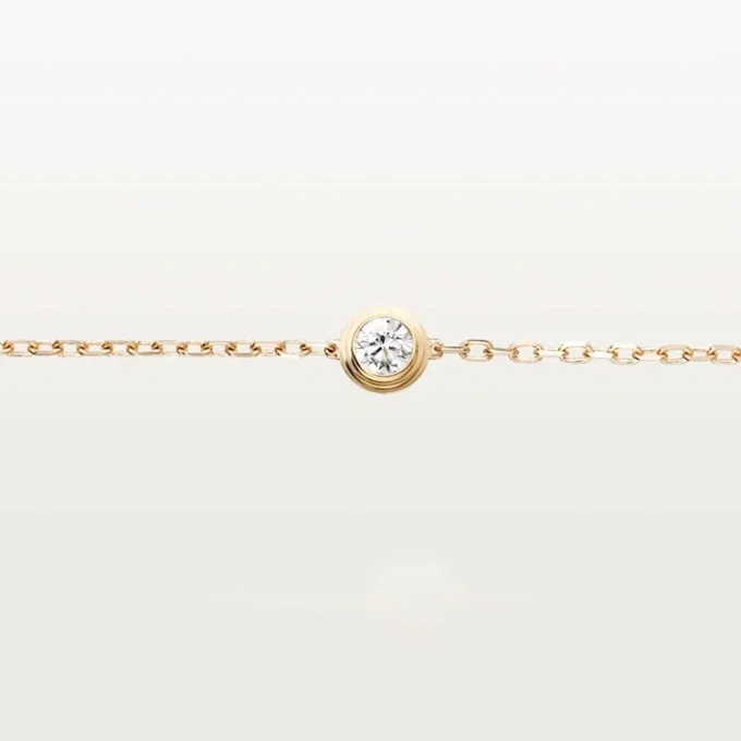 Cartier D’amour Bracelet, Diamond, Mini Model