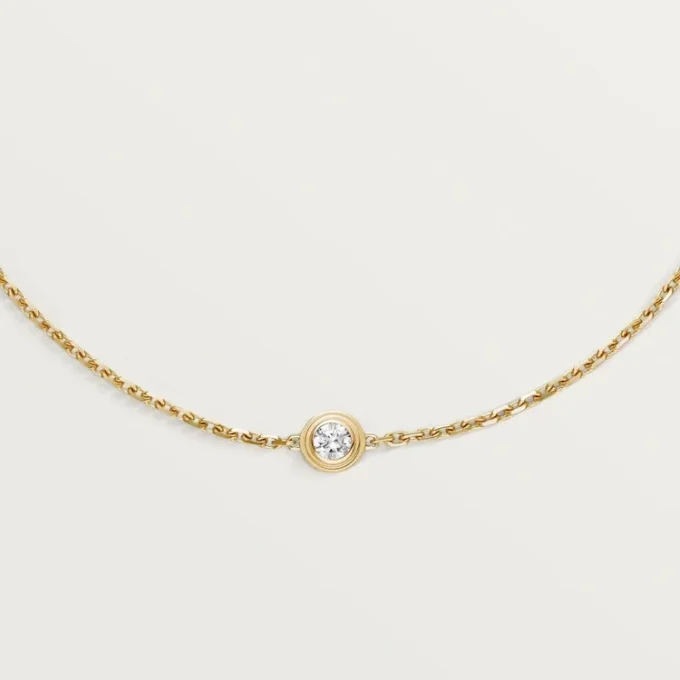 Cartier D’amour Bracelet, Diamond, Mini Model