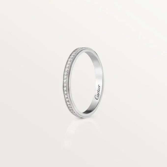 Cartier D’amour Wedding Band – Platinum, Diamonds – Cartier Cartier D’amour Wedding Band – Platinum, Diamonds – Cartier