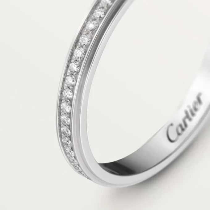 Cartier D’amour Wedding Band – Platinum, Diamonds – Cartier Cartier D’amour Wedding Band – Platinum, Diamonds – Cartier