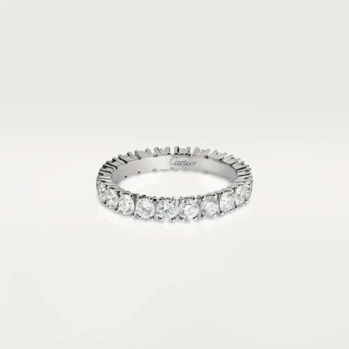 Cartier Destinee Wedding Band – Platinum, Diamonds – Cartier