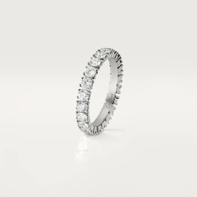 Cartier Destinee Wedding Band – Platinum, Diamonds – Cartier