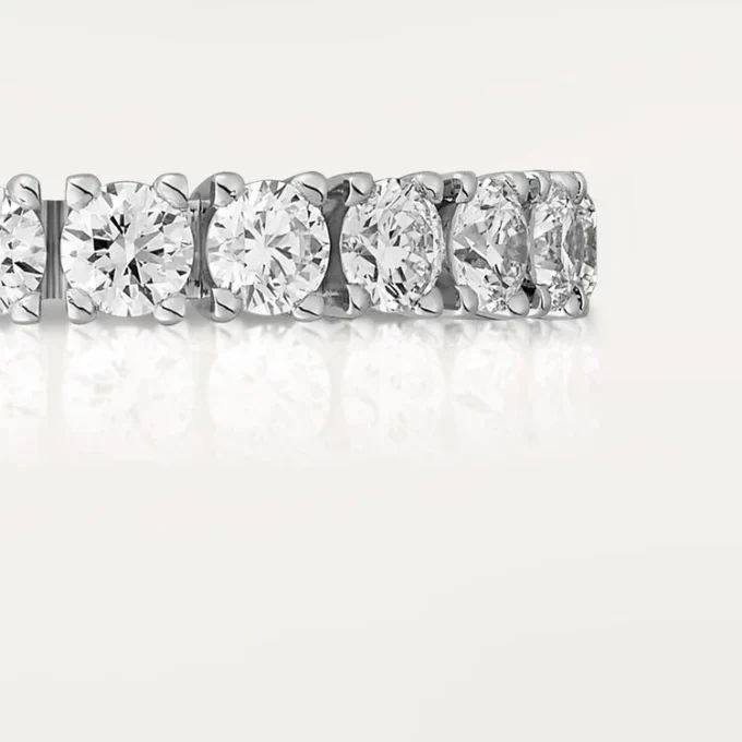 Cartier Destinee Wedding Band – Platinum, Diamonds – Cartier