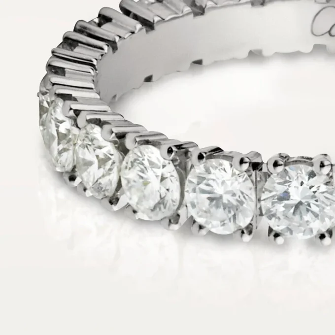 Cartier Destinee Wedding Band – Platinum, Diamonds – Cartier