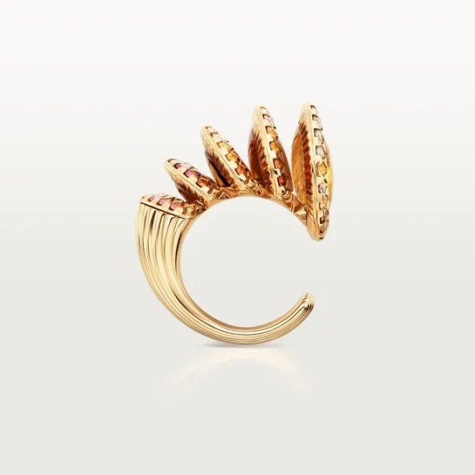 Cartier Libre Polymorph Ring, Chalcedony, Diamonds
