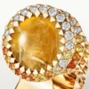 Cartier Libre Polymorph Ring, Chalcedony, Diamonds