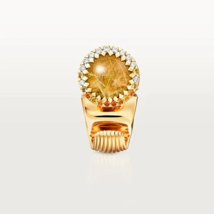 Cartier Libre Polymorph Ring, Chalcedony, Diamonds