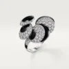 Cartier Libre Polymorph Ring, Onyx, Transformable