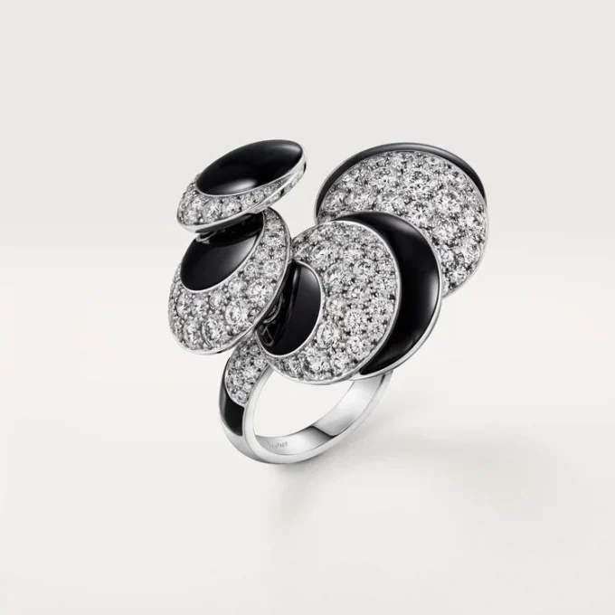 Cartier Libre Polymorph Ring, Onyx, Transformable