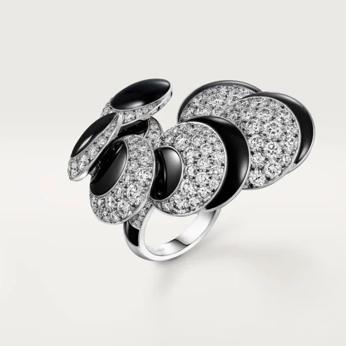 Cartier Libre Polymorph Ring, Onyx, Transformable