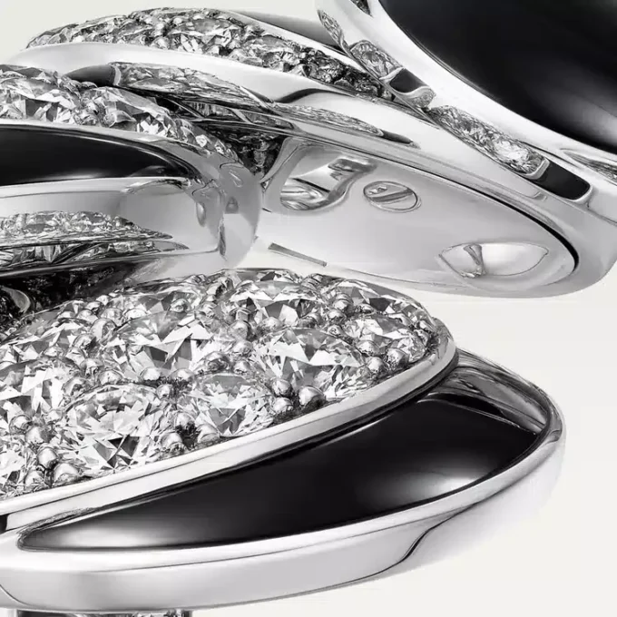Cartier Libre Polymorph Ring, Onyx, Transformable