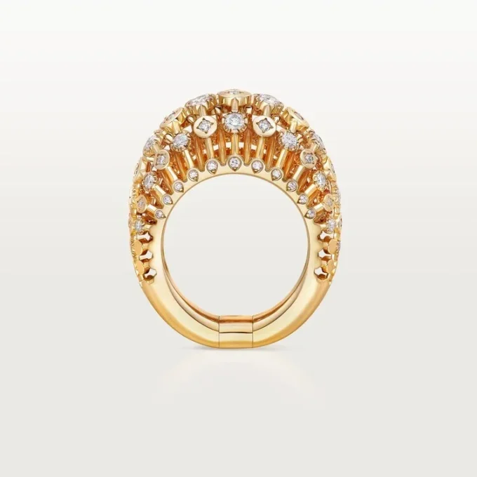Cartier Libre Polymorph Ring, Transformable, Diamonds