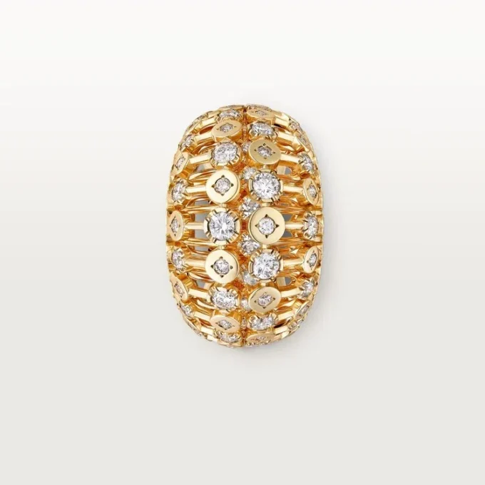 Cartier Libre Polymorph Ring, Transformable, Diamonds
