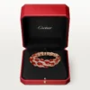Cartier Libre Tressage Bracelet, Coral Cartier Libre Tressage Bracelet, Coral