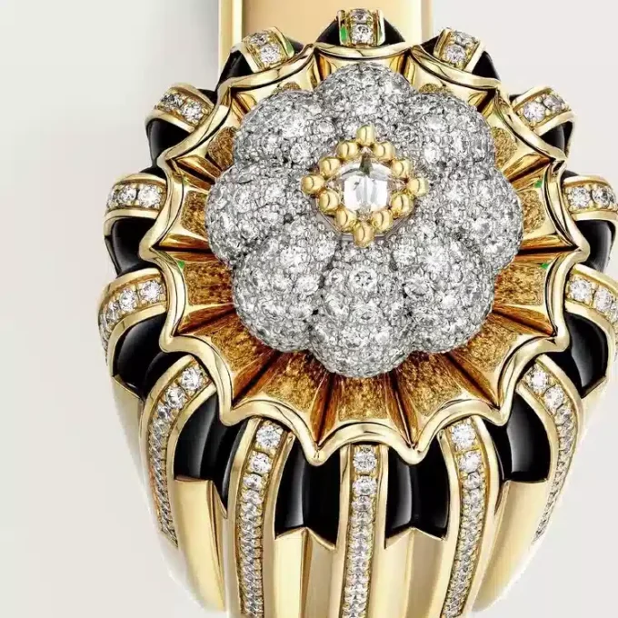 Cartier Libre Tuttitutti Bracelet, Chrysoprase, Diamonds