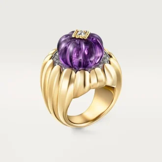 Cartier Libre Tuttitutti Ring, Amethyst, Diamonds