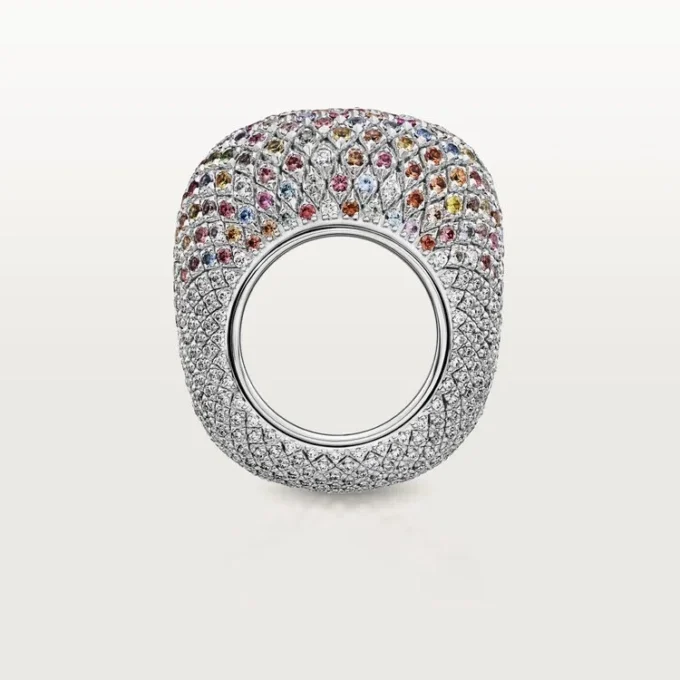 Cartier Libre Tuttitutti Ring, Umba Sapphires, Diamonds
