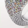Cartier Libre Tuttitutti Ring, Umba Sapphires, Diamonds