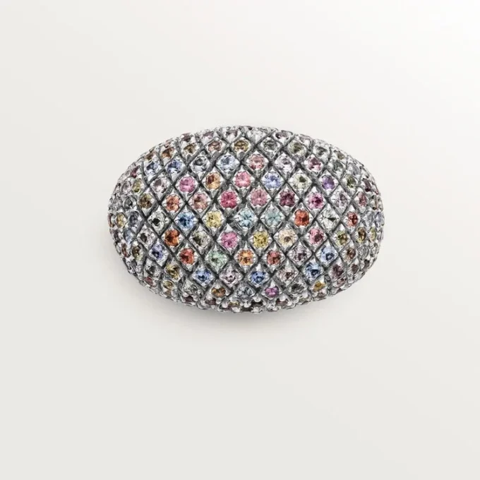 Cartier Libre Tuttitutti Ring, Umba Sapphires, Diamonds