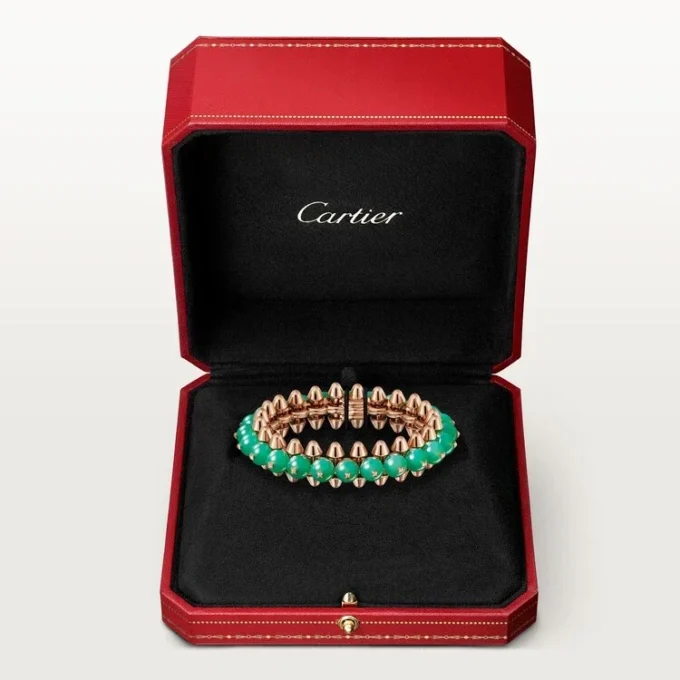 Clash De Cartier Bracelet, Chrysoprase, Extra-Large Model Clash De Cartier Bracelet, Chrysoprase, Extra-Large Model