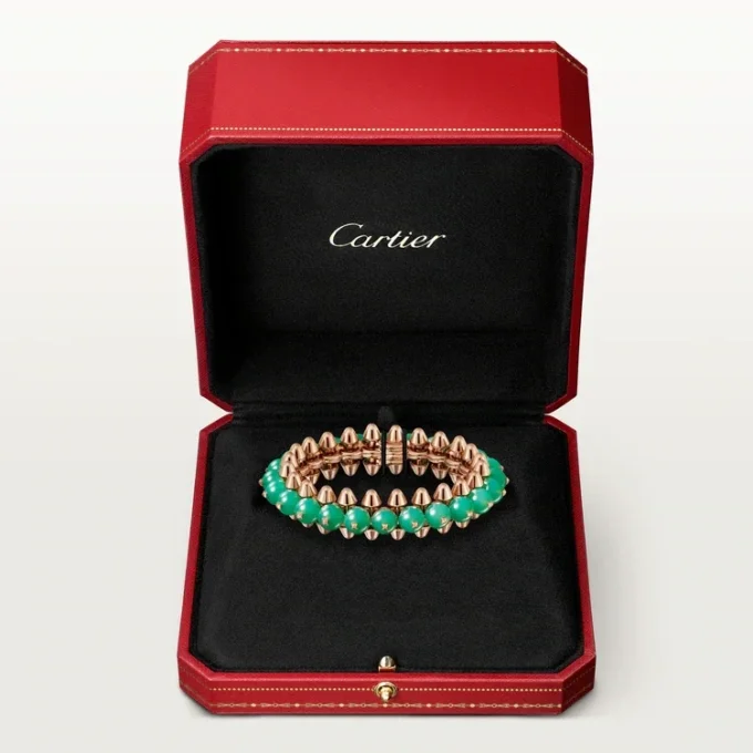 Clash De Cartier Bracelet, Chrysoprase, Extra-Large Model Clash De Cartier Bracelet, Chrysoprase, Extra-Large Model