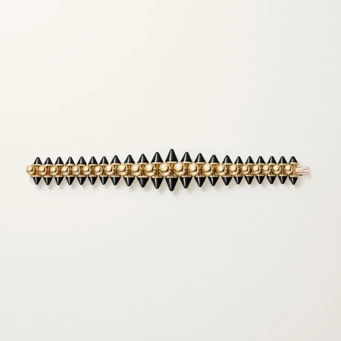 Clash De Cartier Bracelet, Flexible, Extra-Large Model, Onyx
