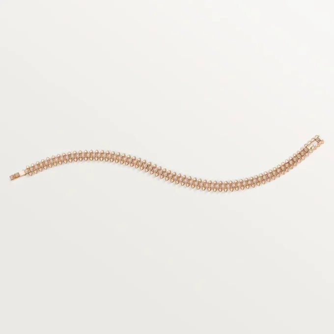 Clash De Cartier Bracelet, Flexible, Small Model, Paved