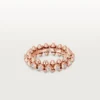 Clash De Cartier – Diamond Pave Ring in Rose Gold | Cartier Us