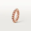 Clash De Cartier – Diamond Pave Ring in Rose Gold | Cartier Us
