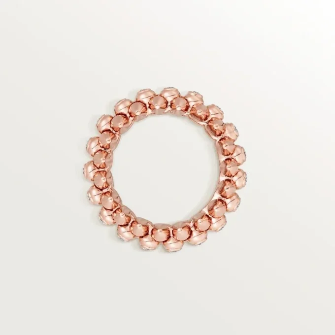 Clash De Cartier – Diamond Pave Ring in Rose Gold | Cartier Us