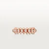 Clash De Cartier – Diamond Pave Ring in Rose Gold | Cartier Us