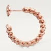 Clash De Cartier Hoop Earrings, Double Row, Paved Clash De Cartier Hoop Earrings, Double Row, Paved